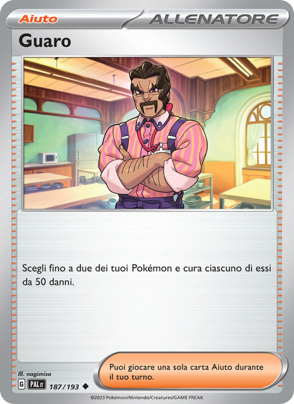 Guaro 187/279 — Paldea Evolved (Italian Pokémon TCG card)