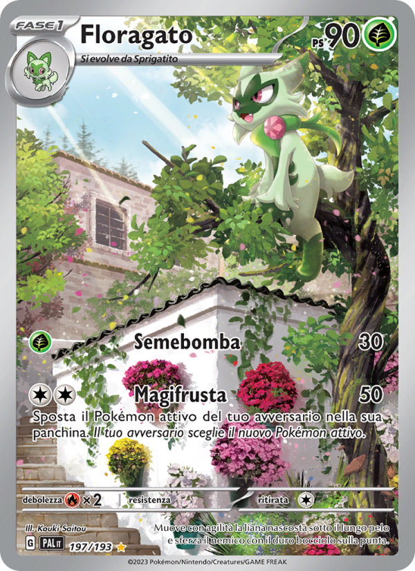 Floragato 197/279 — Paldea Evolved (Italian Pokémon TCG card)