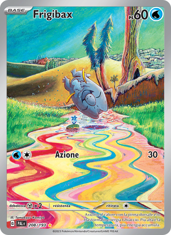 Frigibax 208/279 — Paldea Evolved (Italian Pokémon TCG card)