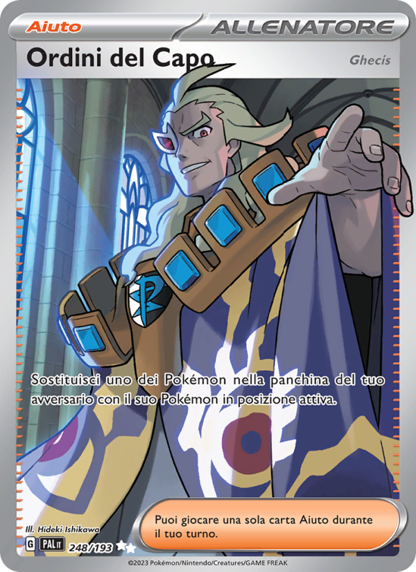 Ordini del Capo 248/279 — Paldea Evolved (Italian Pokémon TCG card)