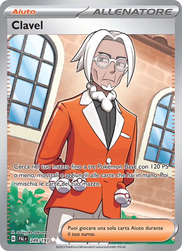 Clavel 249/279 — Paldea Evolved (Italian Pokémon TCG card)