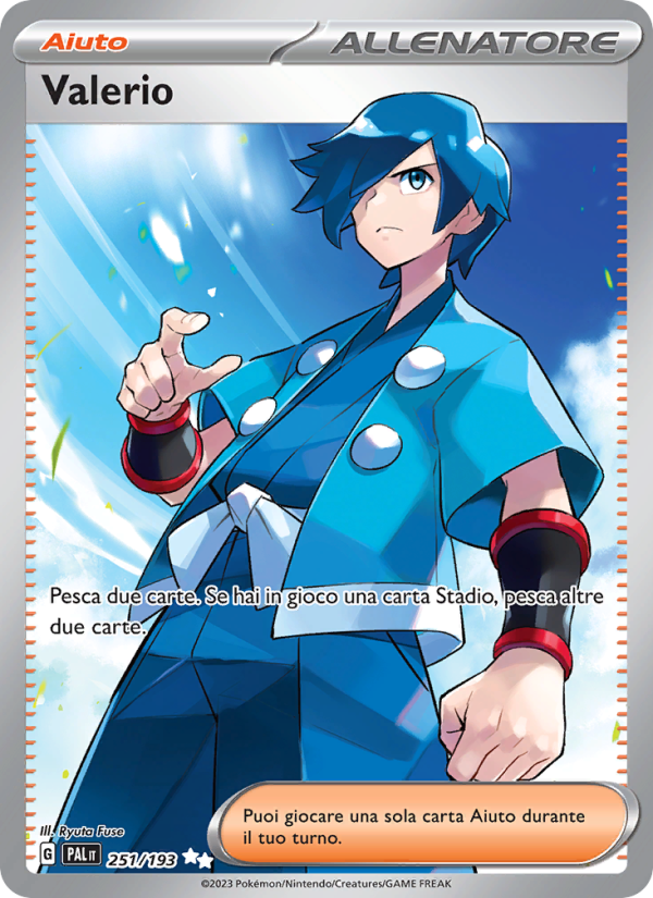 Valerio 251/279 — Paldea Evolved (Italian Pokémon TCG card)