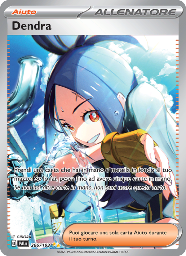 Dendra 266/279 — Paldea Evolved (Italian Pokémon TCG card)