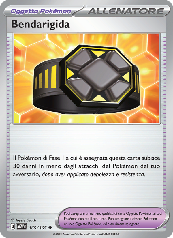 Bendarigida 165/207 — 151 (Italian Pokémon TCG card)