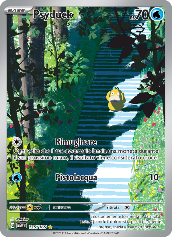 Psyduck 175/207 — 151 (Italian Pokémon TCG card)