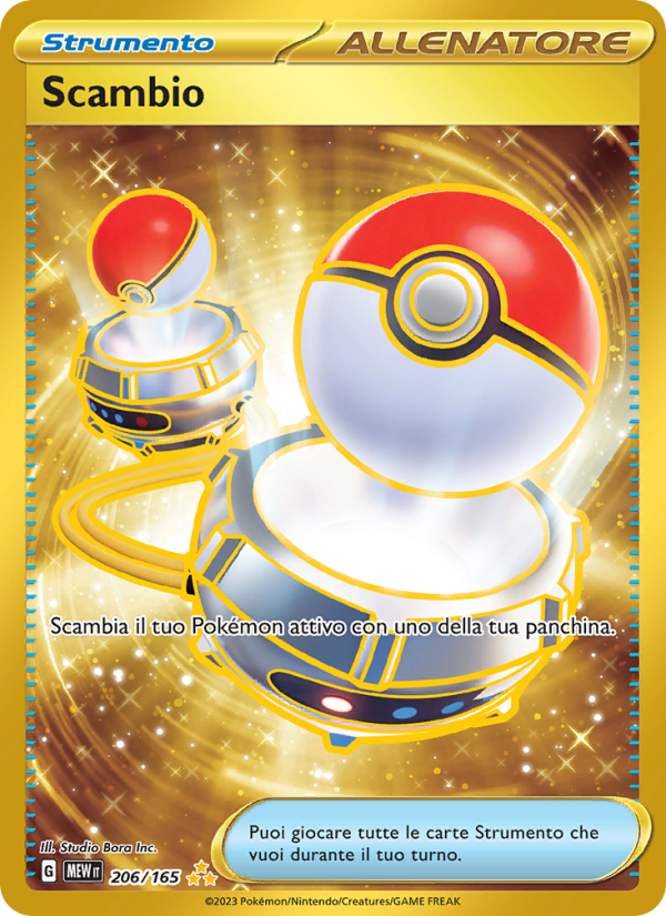 Scambio 206/207 — 151 (Italian Pokémon TCG card)