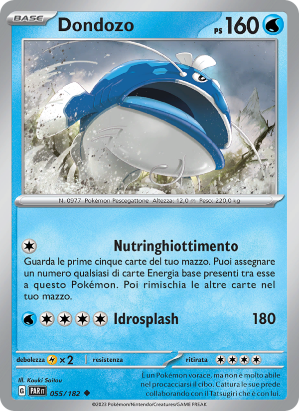 Dondozo 055/266 — Paradox Rift (Italian Pokémon TCG card)