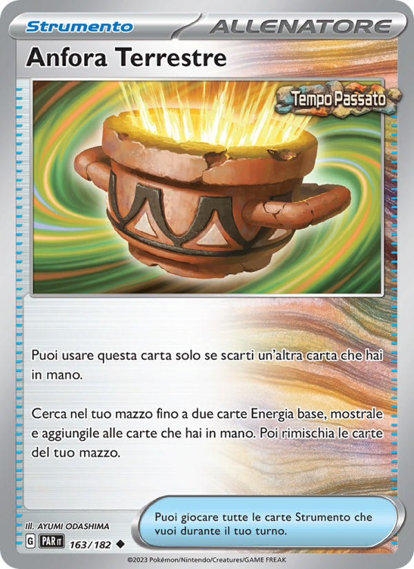 Anfora Terrestre 163/266 — Paradox Rift (Italian Pokémon TCG card)