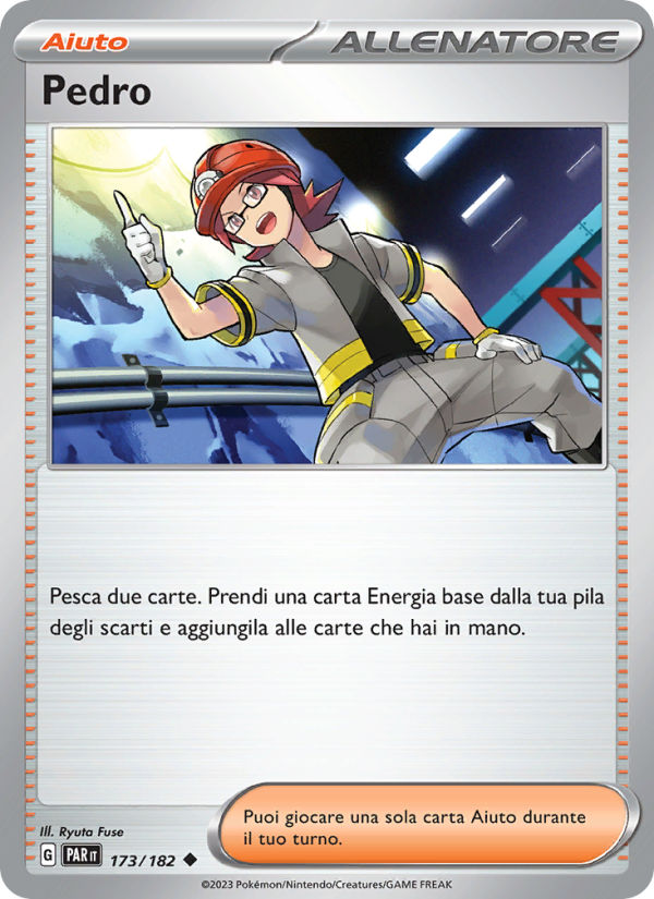 Pedro 173/266 — Paradox Rift (Italian Pokémon TCG card)