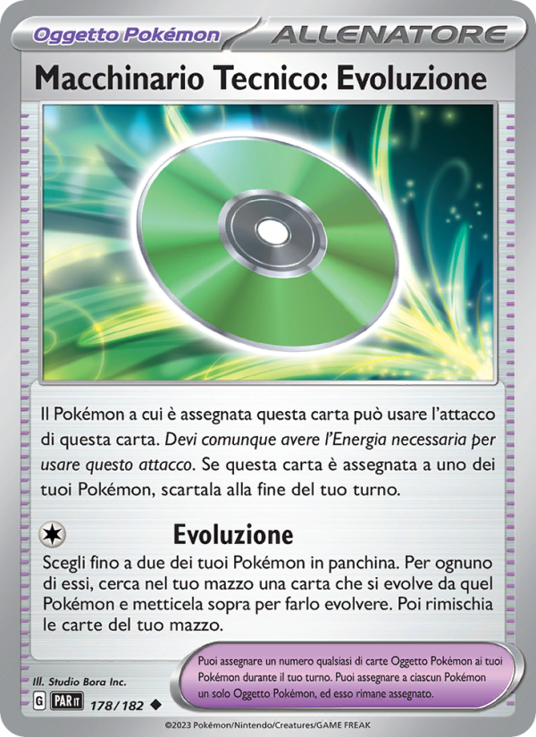 Macchinario Tecnico: Evoluzione 178/266 — Paradox Rift (Italian Pokémon TCG card)