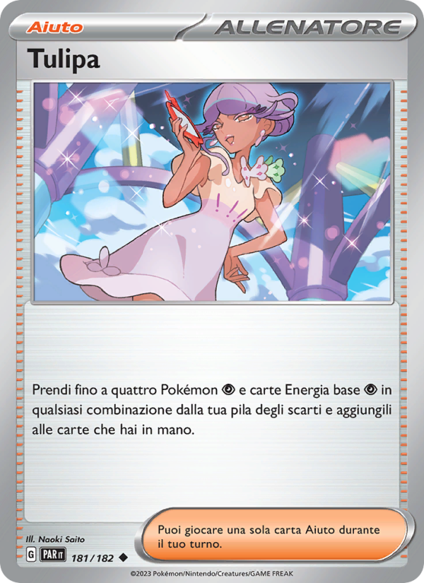 Tulipa 181/266 — Paradox Rift (Italian Pokémon TCG card)