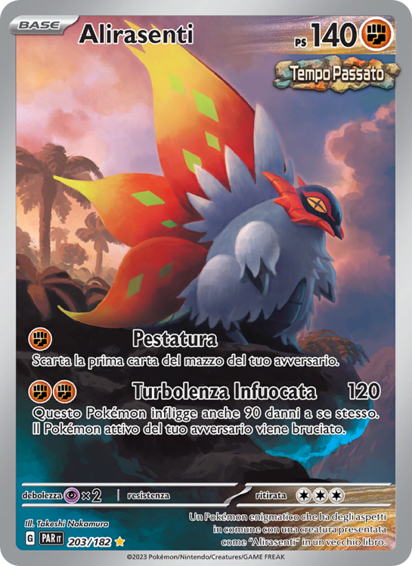 Alirasenti 203/266 — Paradox Rift (Italian Pokémon TCG card)