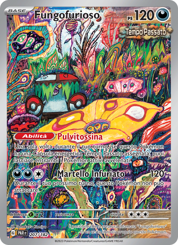 Fungofurioso 207/266 — Paradox Rift (Italian Pokémon TCG card)