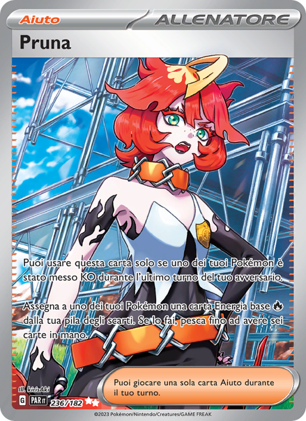 Pruna 236/266 — Paradox Rift (Italian Pokémon TCG card)