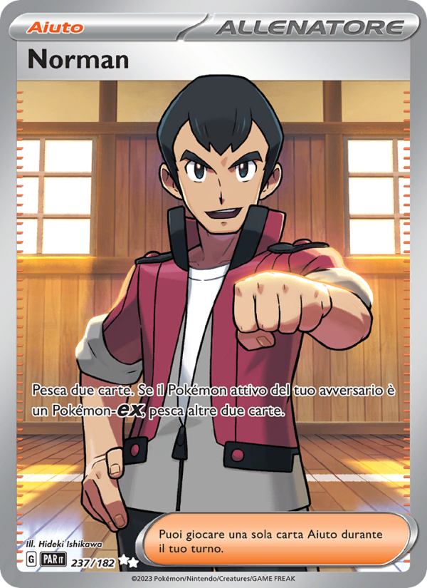 Norman 237/266 — Paradox Rift (Italian Pokémon TCG card)