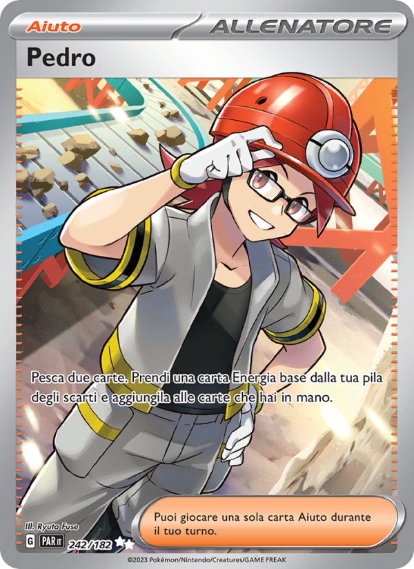 Pedro 242/266 — Paradox Rift (Italian Pokémon TCG card)