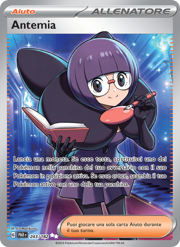Antemia 243/266 — Paradox Rift (Italian Pokémon TCG card)