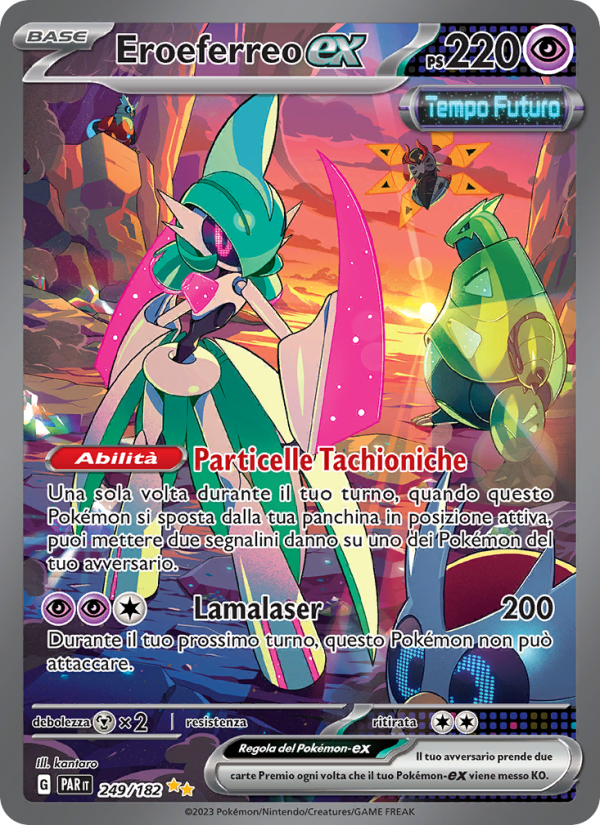 Eroeferreo-ex 249/266 — Paradox Rift (Italian Pokémon TCG card)