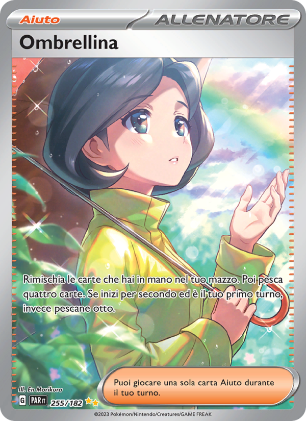 Ombrellina 255/266 — Paradox Rift (Italian Pokémon TCG card)