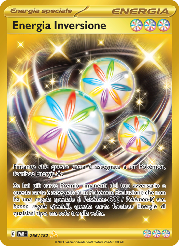 Energia Inversione 266/266 — Paradox Rift (Italian Pokémon TCG card)