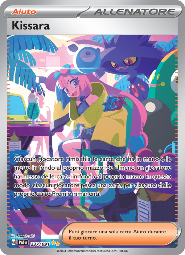 Kissara 237/245 — Paldean Fates (Italian Pokémon TCG card)