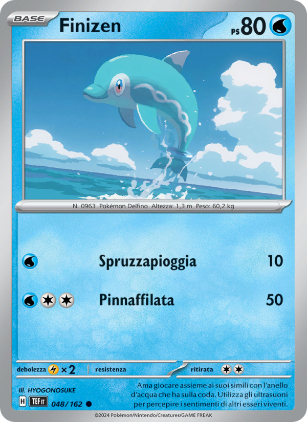 Finizen 048/218 — Temporal Forces (Italian Pokémon TCG card)