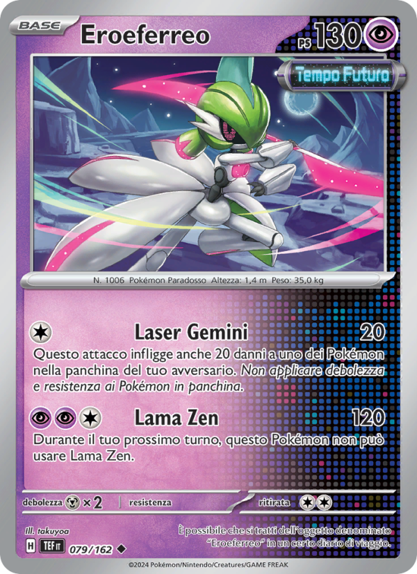 Eroeferreo 079/218 — Temporal Forces (Italian Pokémon TCG card)