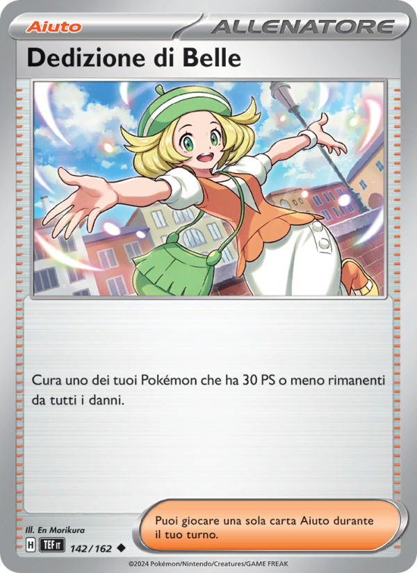 Dedizione di Belle 142/218 — Temporal Forces (Italian Pokémon TCG card)