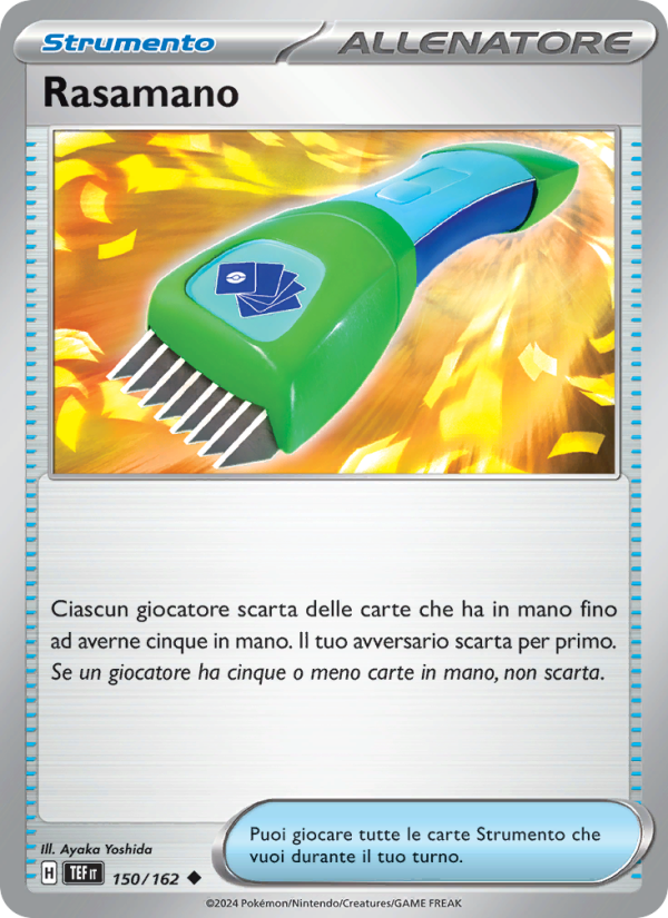 Rasamano 150/218 — Temporal Forces (Italian Pokémon TCG card)