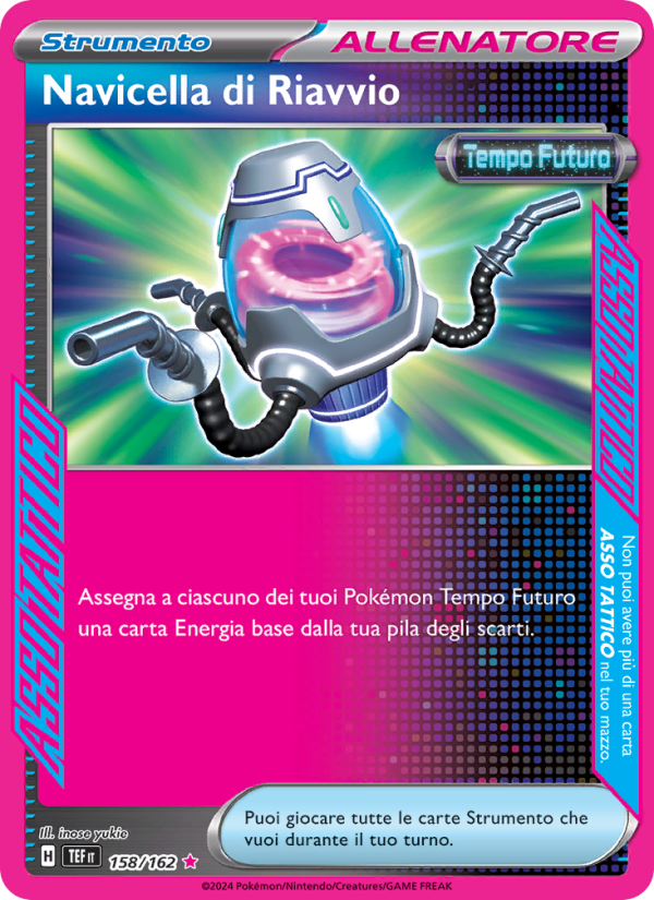 Navicella di Riavvio 158/218 — Temporal Forces (Italian Pokémon TCG card)