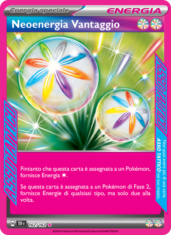 Neoenergia Vantaggio 162/218 — Temporal Forces (Italian Pokémon TCG card)