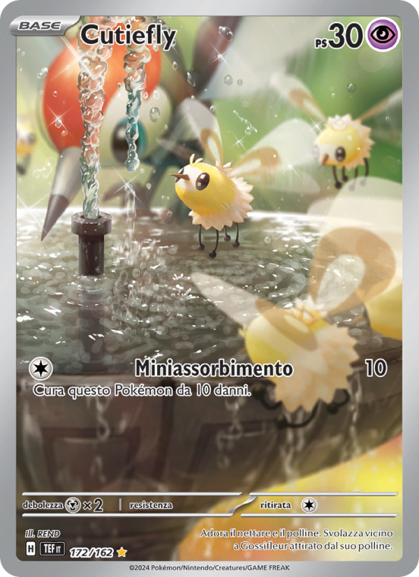 Cutiefly 172/218 — Temporal Forces (Italian Pokémon TCG card)