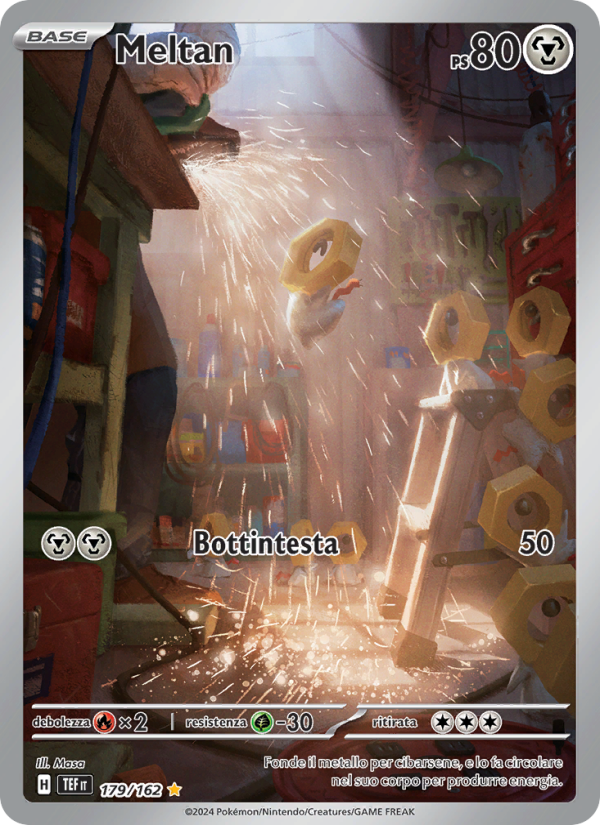 Meltan 179/218 — Temporal Forces (Italian Pokémon TCG card)