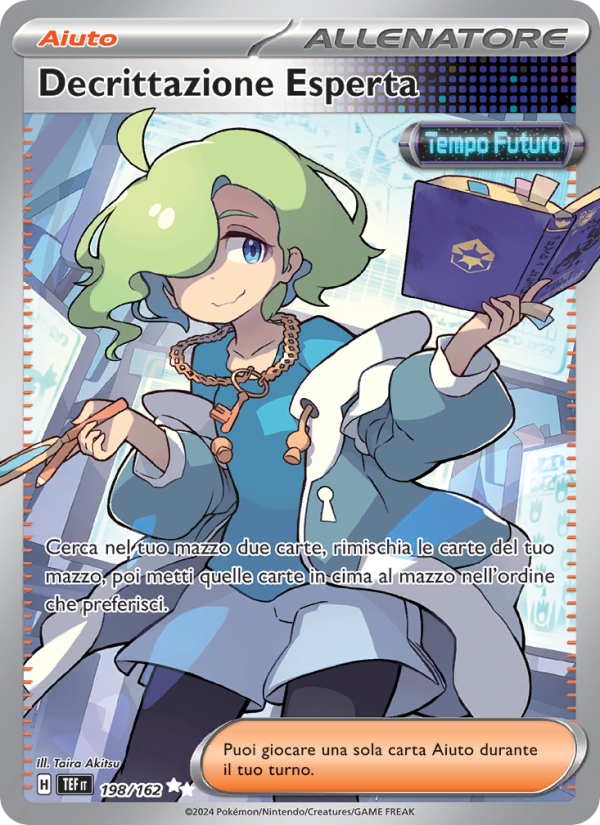 Decrittazione Esperta 198/218 — Temporal Forces (Italian Pokémon TCG card)
