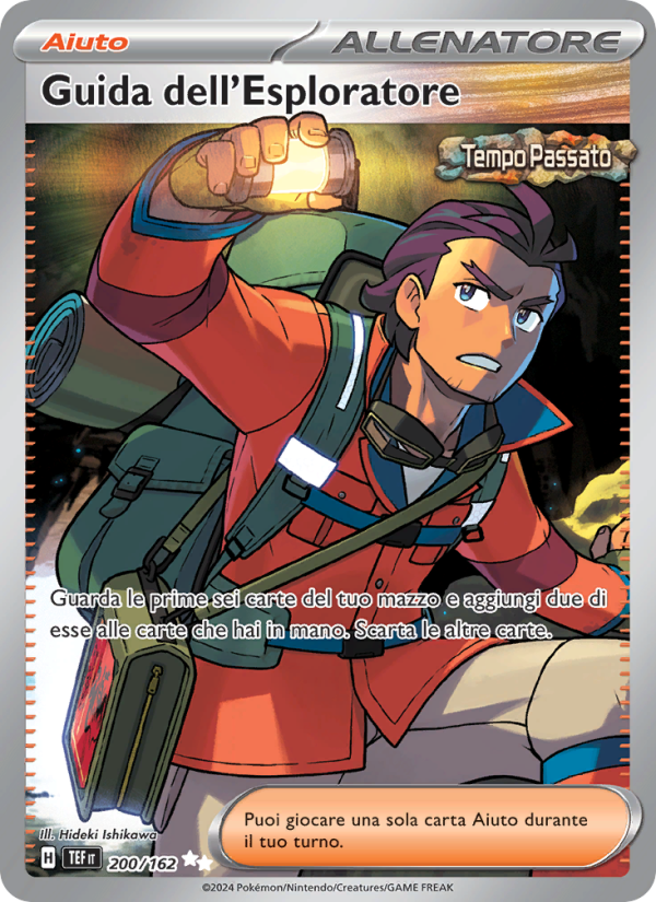 Guida dell'Esploratore 200/218 — Temporal Forces (Italian Pokémon TCG card)