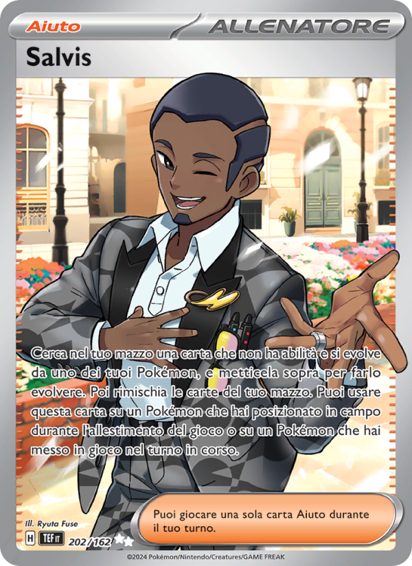 Salvis 202/218 — Temporal Forces (Italian Pokémon TCG card)