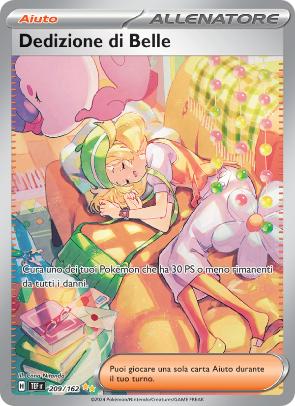 Dedizione di Belle 209/218 — Temporal Forces (Italian Pokémon TCG card)