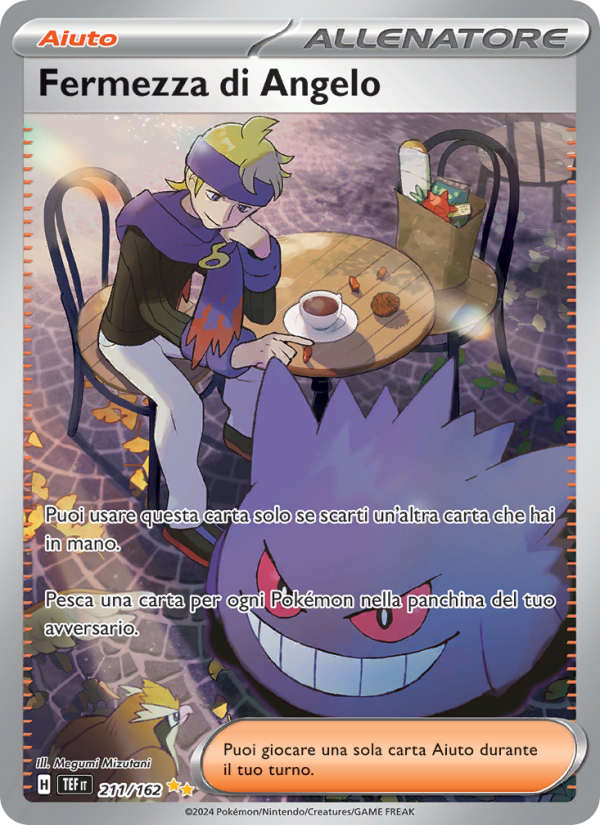 Fermezza di Angelo 211/218 — Temporal Forces (Italian Pokémon TCG card)