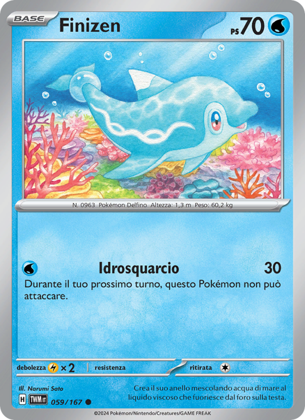 Finizen 059/226 — Twilight Masquerade (Italian Pokémon TCG card)