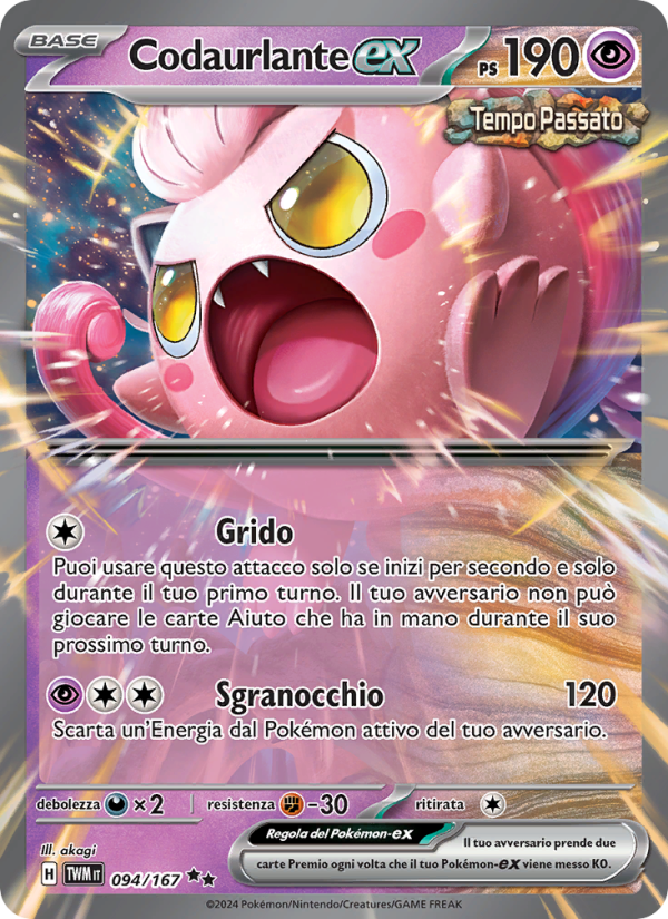 Codaurlante-ex 094/226 — Twilight Masquerade (Italian Pokémon TCG card)