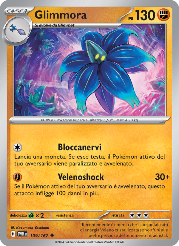 Glimmora 109/226 — Twilight Masquerade (Italian Pokémon TCG card)