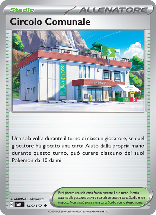 Circolo Comunale 146/226 — Twilight Masquerade (Italian Pokémon TCG card)
