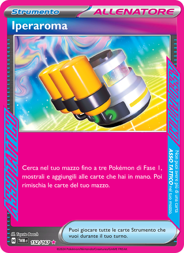 Iperaroma 152/226 — Twilight Masquerade (Italian Pokémon TCG card)