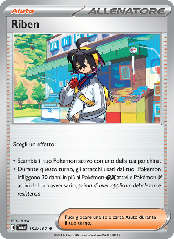 Riben 154/226 — Twilight Masquerade (Italian Pokémon TCG card)