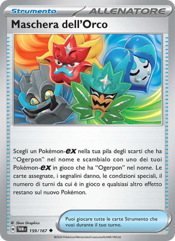 Maschera dell'Orco 159/226 — Twilight Masquerade (Italian Pokémon TCG card)