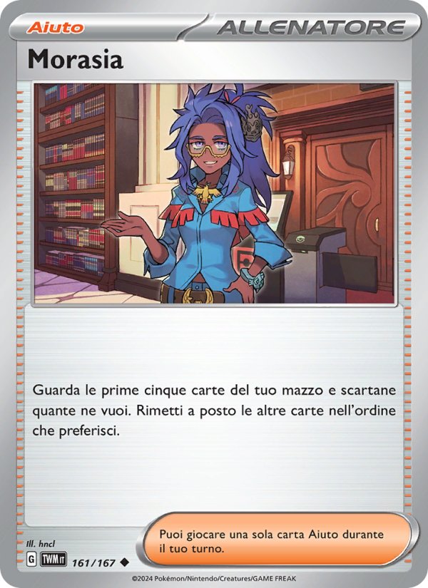 Morasia 161/226 — Twilight Masquerade (Italian Pokémon TCG card)