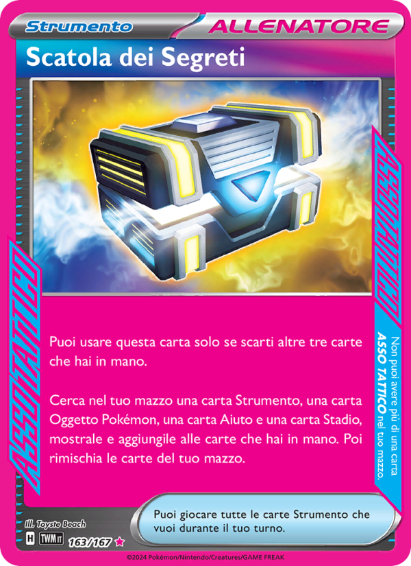Scatola dei Segreti 163/226 — Twilight Masquerade (Italian Pokémon TCG card)