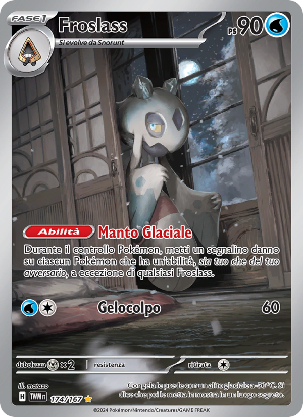 Froslass 174/226 — Twilight Masquerade (Italian Pokémon TCG card)