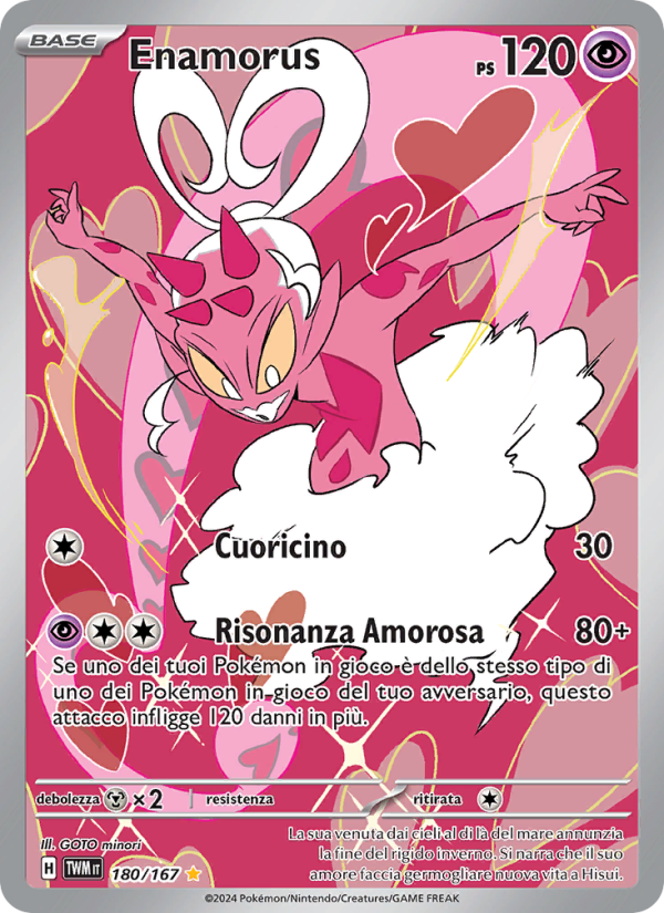 Enamorus 180/226 — Twilight Masquerade (Italian Pokémon TCG card)
