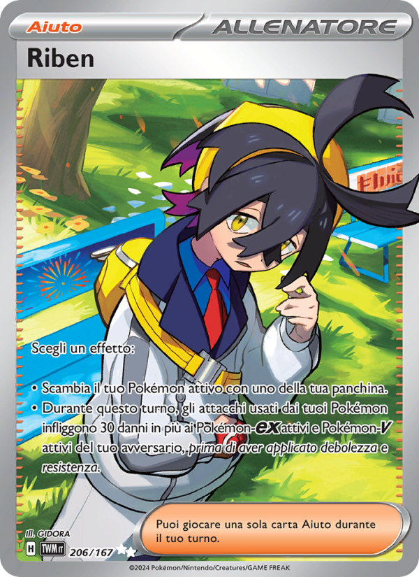 Riben 206/226 — Twilight Masquerade (Italian Pokémon TCG card)